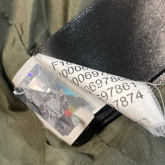 The North Face Hey Mama Parkina Coat Water Repellent 550 Filled Olive Color XS - Picture 12 of 16